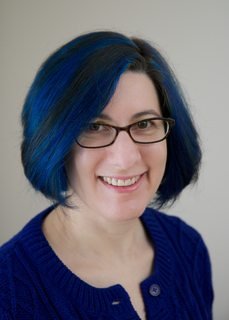 Lorrie Cranor has blue hair